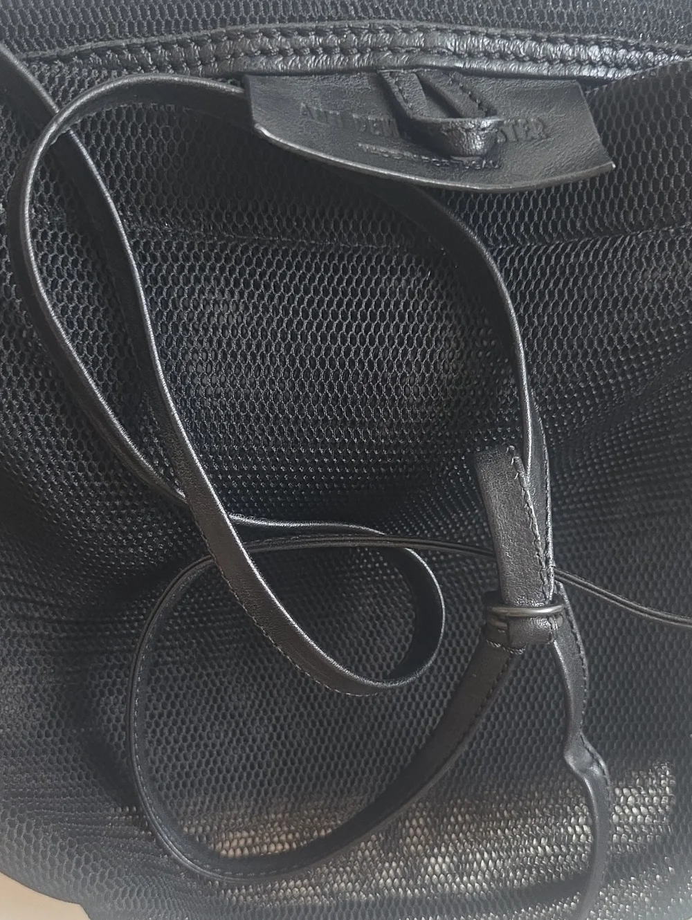 Ann Demeulemeester - Black Crossbody Bag – Sleek Everyday Carry